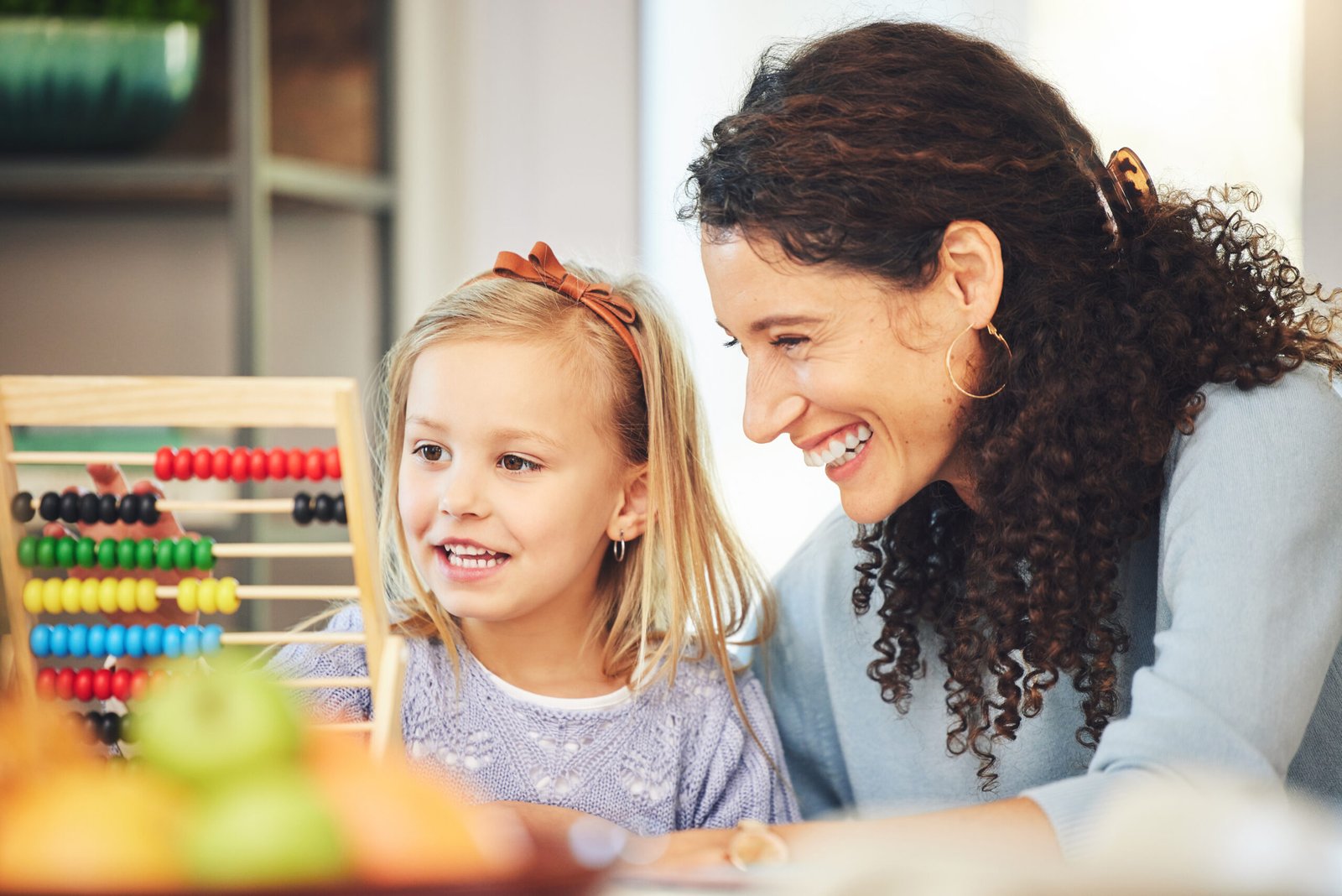 education-happy-and-mother-and-girl-in-home-with-2023-05-03-10-00-35-utc